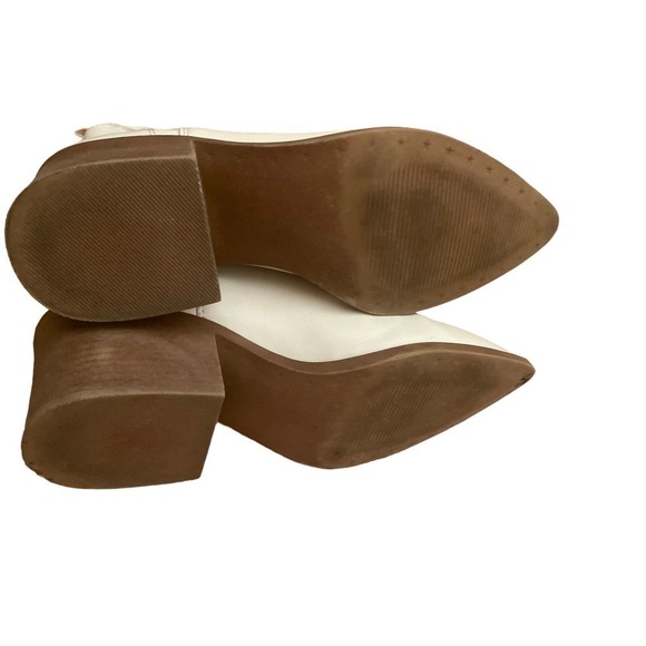 Women's Steve Madden White Short Boot/Cowboy boot. Western. 9.5 - Picture 5 of 5